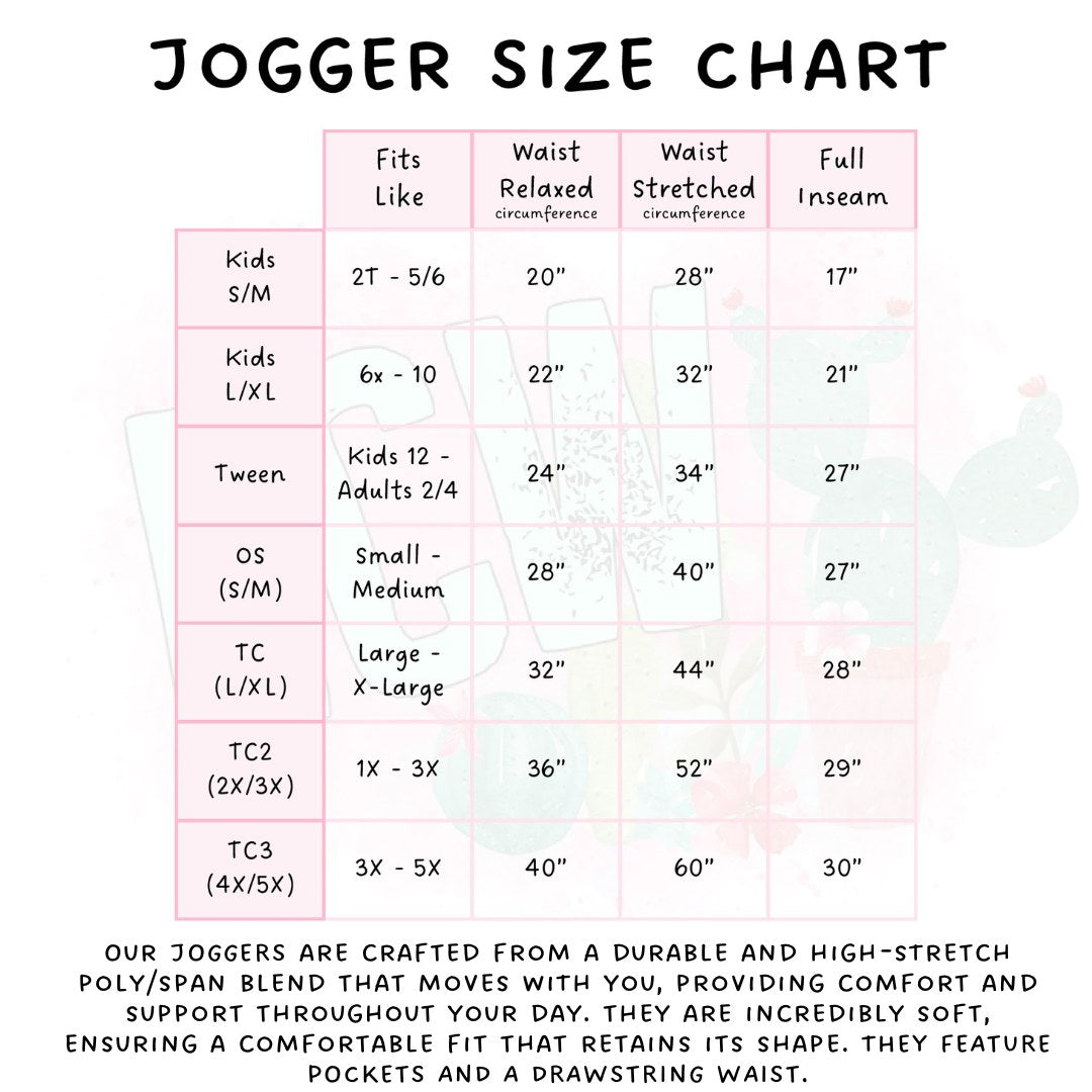 Batch #213 - Character Fall - Closes 10/9 - ETA mid Nov - Fall Bingo Full and Capri Length Joggers