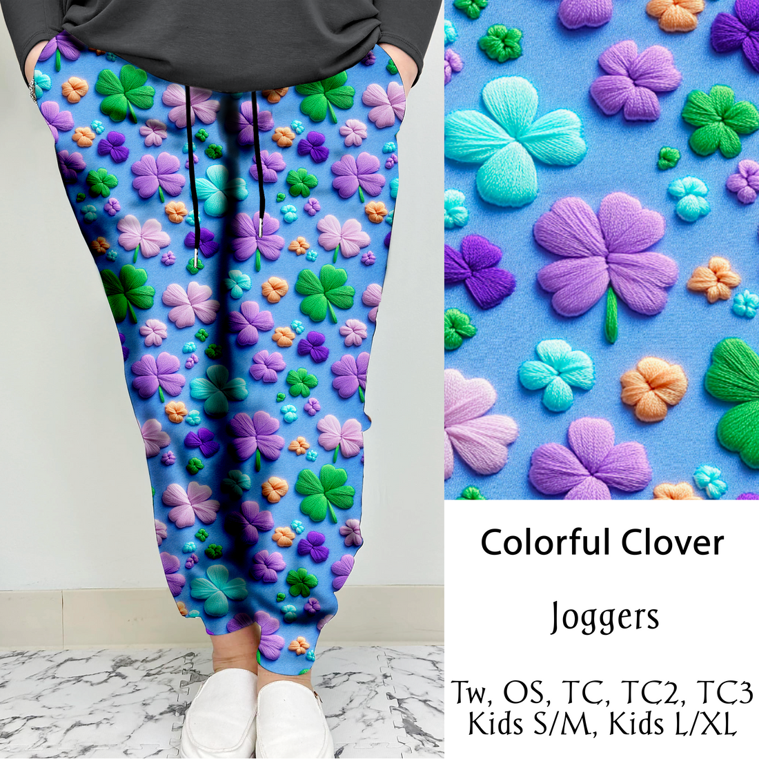 Colorful Clover | Leggings/Capri/ Joggers | Run ends 1/2 | ETA 32 Days