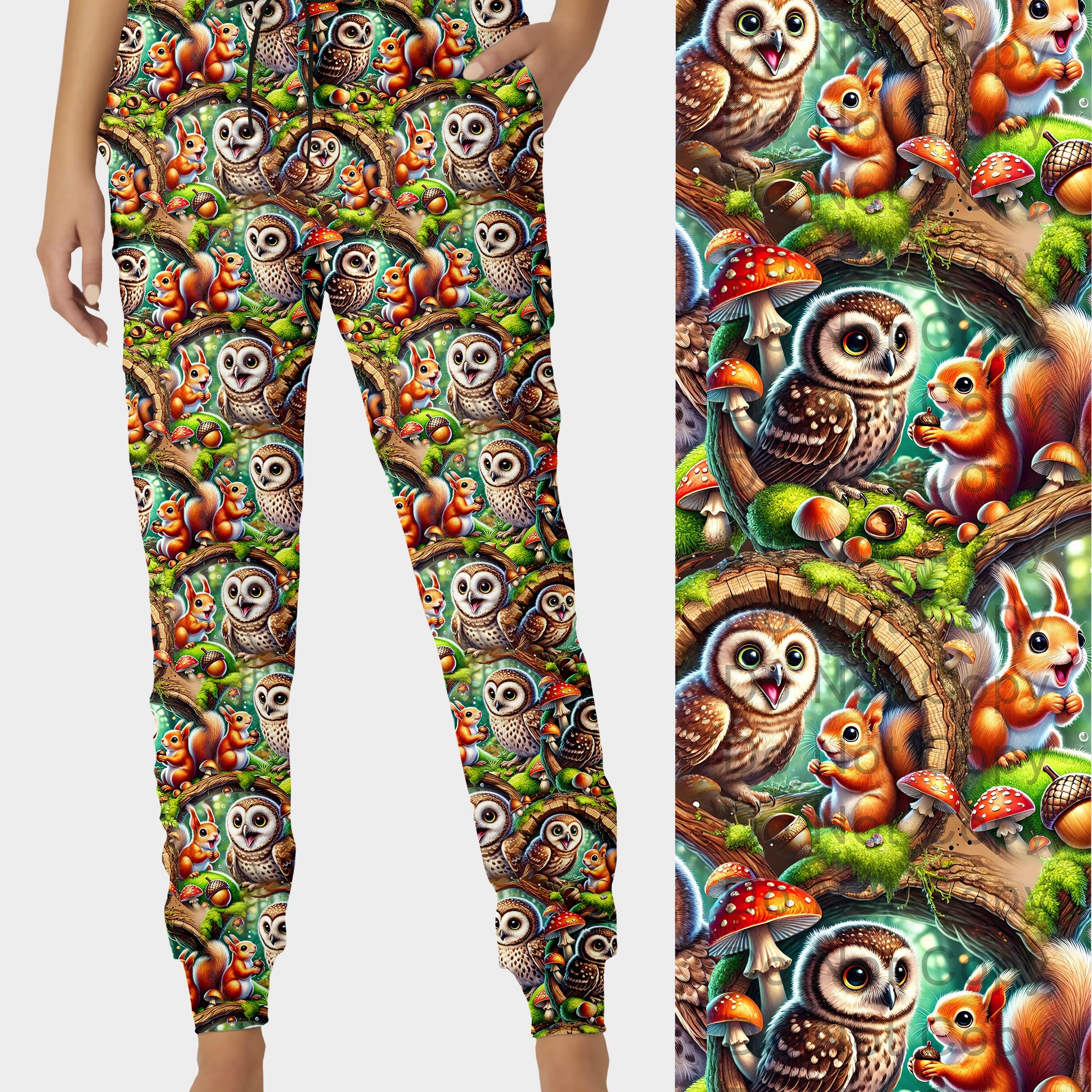 RTS - Joyous Forest Critters Joggers