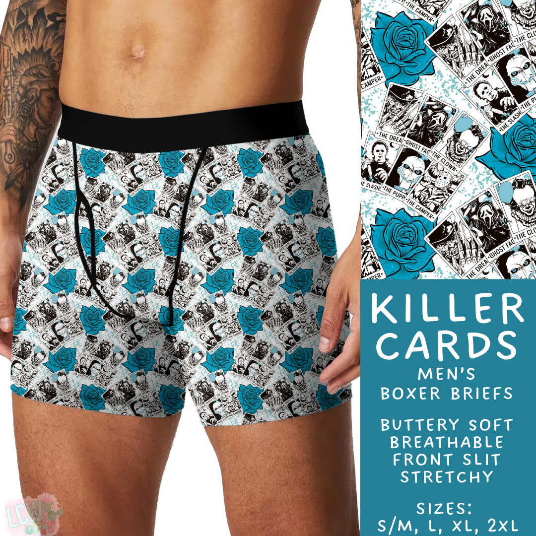 Batch #340 - Comfortable Underwear 4 - Closes 5/16 - ETA early July - Killer Cards Men's Boxer Briefs