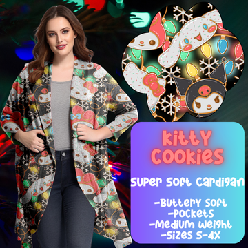 KITTY COOKIES - CHRISTMAS RUN -SOFT CARDGIAN PREORDER CLOSING 9/29