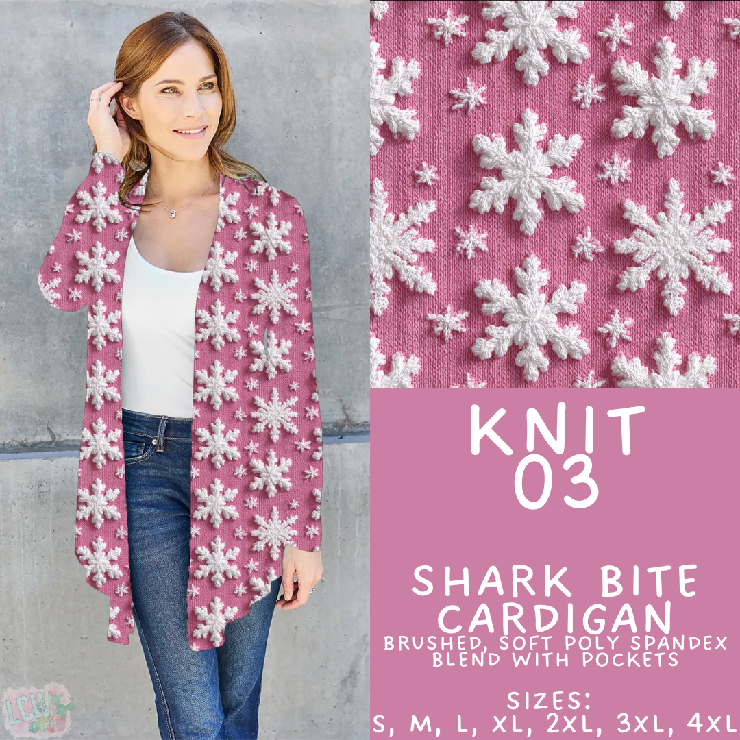 Batch #437 - Christmas Knit 2 - Closes 10/27 - ETA mid Dec - Knit 03 Cardigan