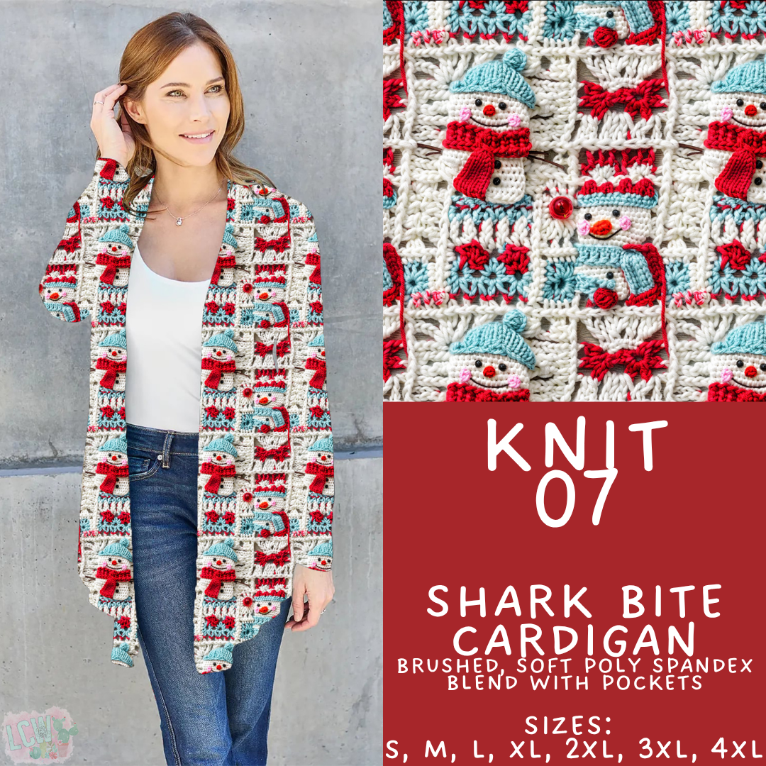 Batch #437 - Christmas Knit 2 - Closes 10/27 - ETA mid Dec - Knit 07 Cardigan