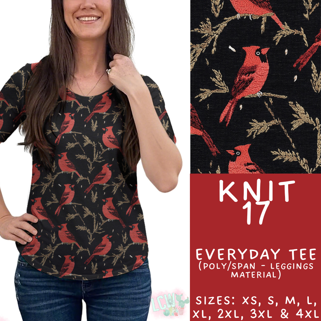 Batch #437 - Christmas Knit 2 - Closes 10/27 - ETA mid Dec - Knit 17 Everyday Tee