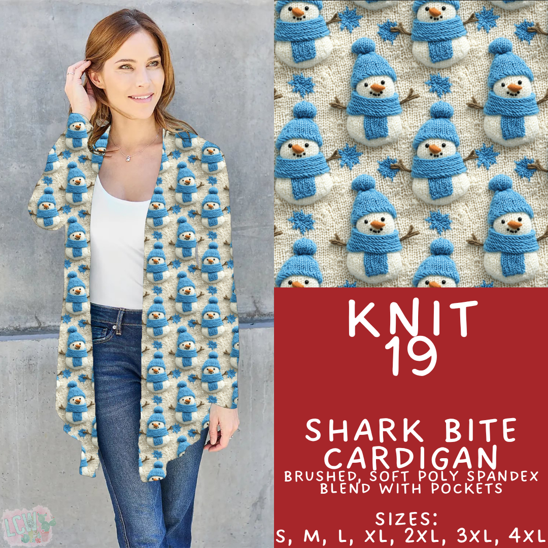 Batch #437 - Christmas Knit 2 - Closes 10/27 - ETA mid Dec - Knit 19 Cardigan