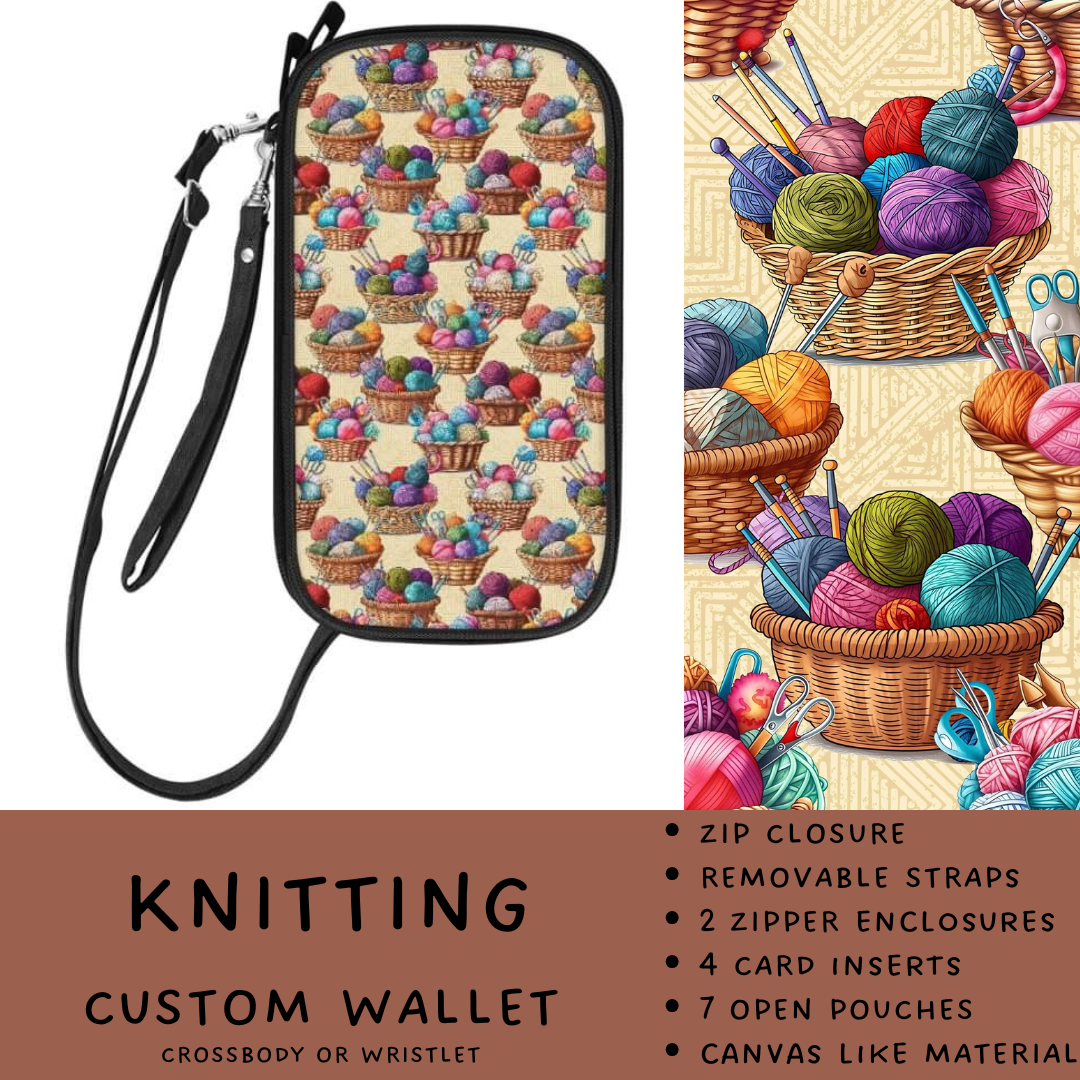 Batch #245 - The Crossbody Wallet - Closes 11/29 - ETA mid Jan - Knitting Crossbody Wallet