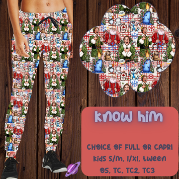 KNOW HIM - B99 - JOGGER/CAPRI PREORDER CLOSING 10/6