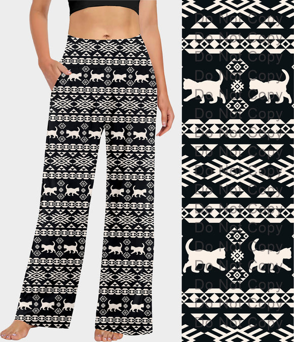 RTS - Kitty Cat Pattern Lounge Pants