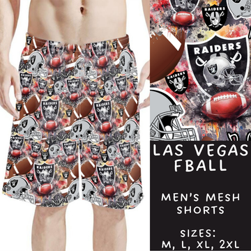 Batch #211 - Men's Shorts - Closes 10/7 - ETA mid/late Nov - Las Vegas Fball Men's Shorts