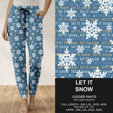 B312 - Preorder Let It Snow Joggers (Closes 9/13. ETA: mid Nov.)