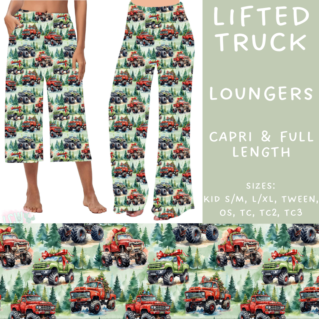 Batch #231 - Tis The Season - Closes 10/31 - ETA early/mid Dec - Lifted Truck Capri and Full Length Loungers