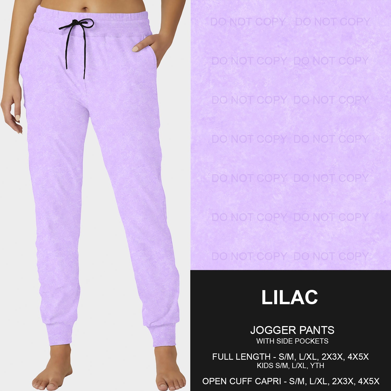 B216- Preorder Lilac Joggers (Closes 3/09. ETA: late May)