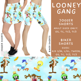 Ready To Ship  - Looney Gang Biker Shorts - TC2