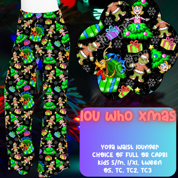 LOU WHO XMAS - CHRISTMAS RUN - LOUNGER PREORDER CLOSING 9/29