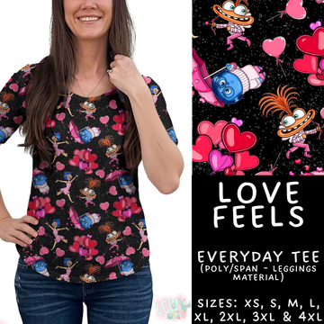 Batch #457 - Magical Character Love Collection - Closes 12/1 - ETA mid Jan - Love Feels Everyday Tee