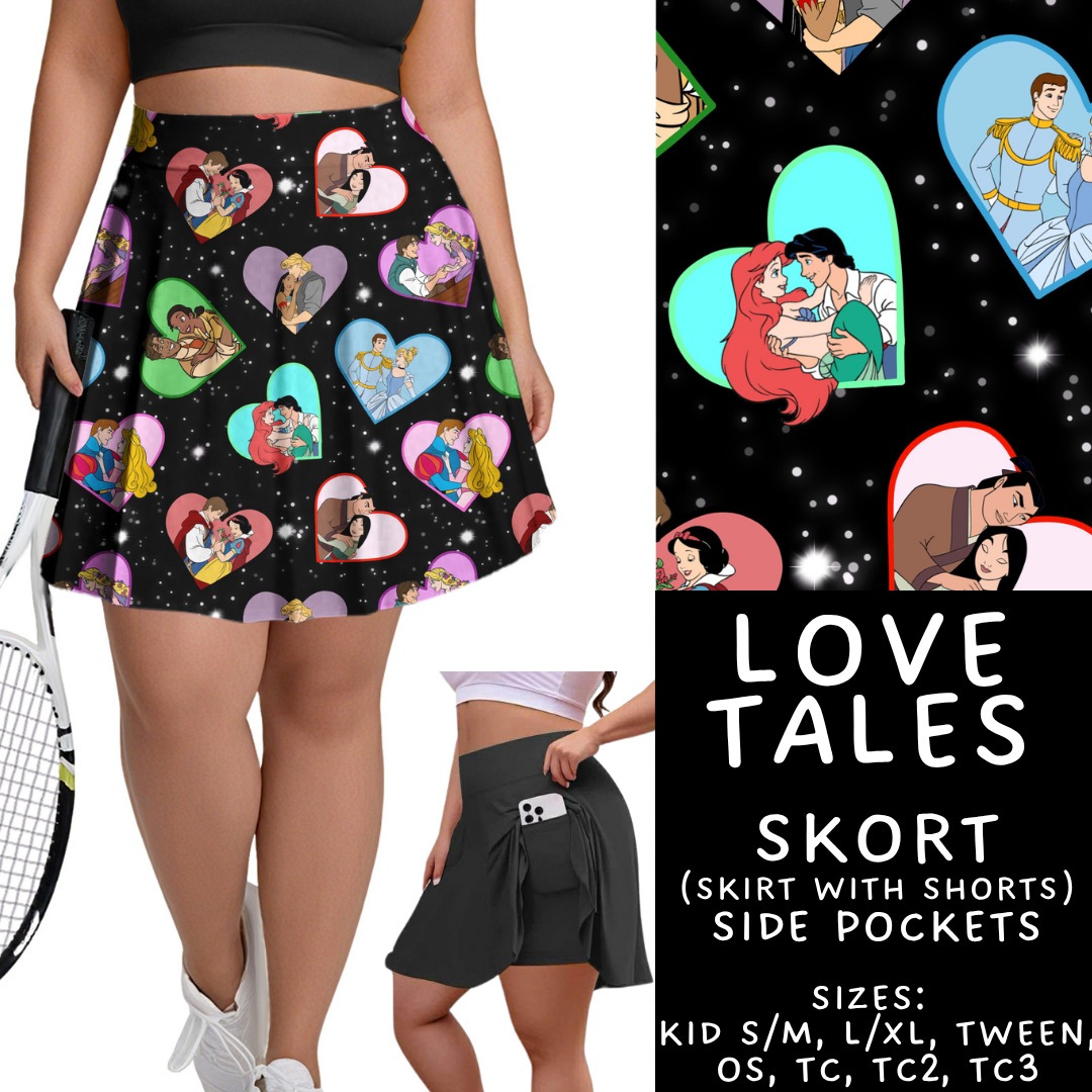 Batch #457 - Magical Character Love Collection - Closes 12/1 - ETA mid Jan - Love Tales Alien Skort