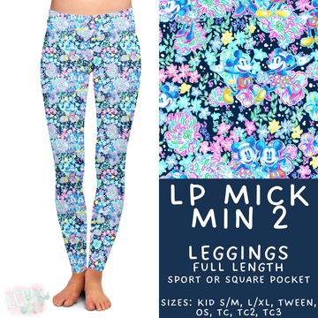 Ready to Ship - LP Mick Min 2 Full Length Leggings - Sport Pocket TC2