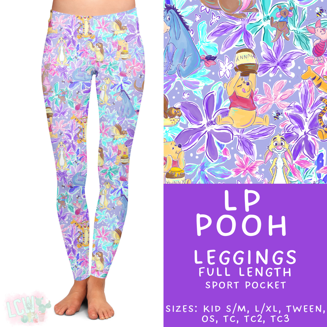 Batch #461 - October Request Run - Closes 12/9 - ETA late Jan - LP Pooh Full Length Leggings