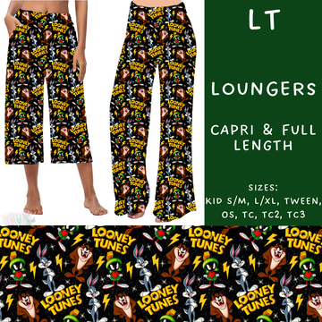 Batch #215 - Cool Characters 5 - Closes 10/11 - ETA late Nov - LT Capri and Full Length Loungers