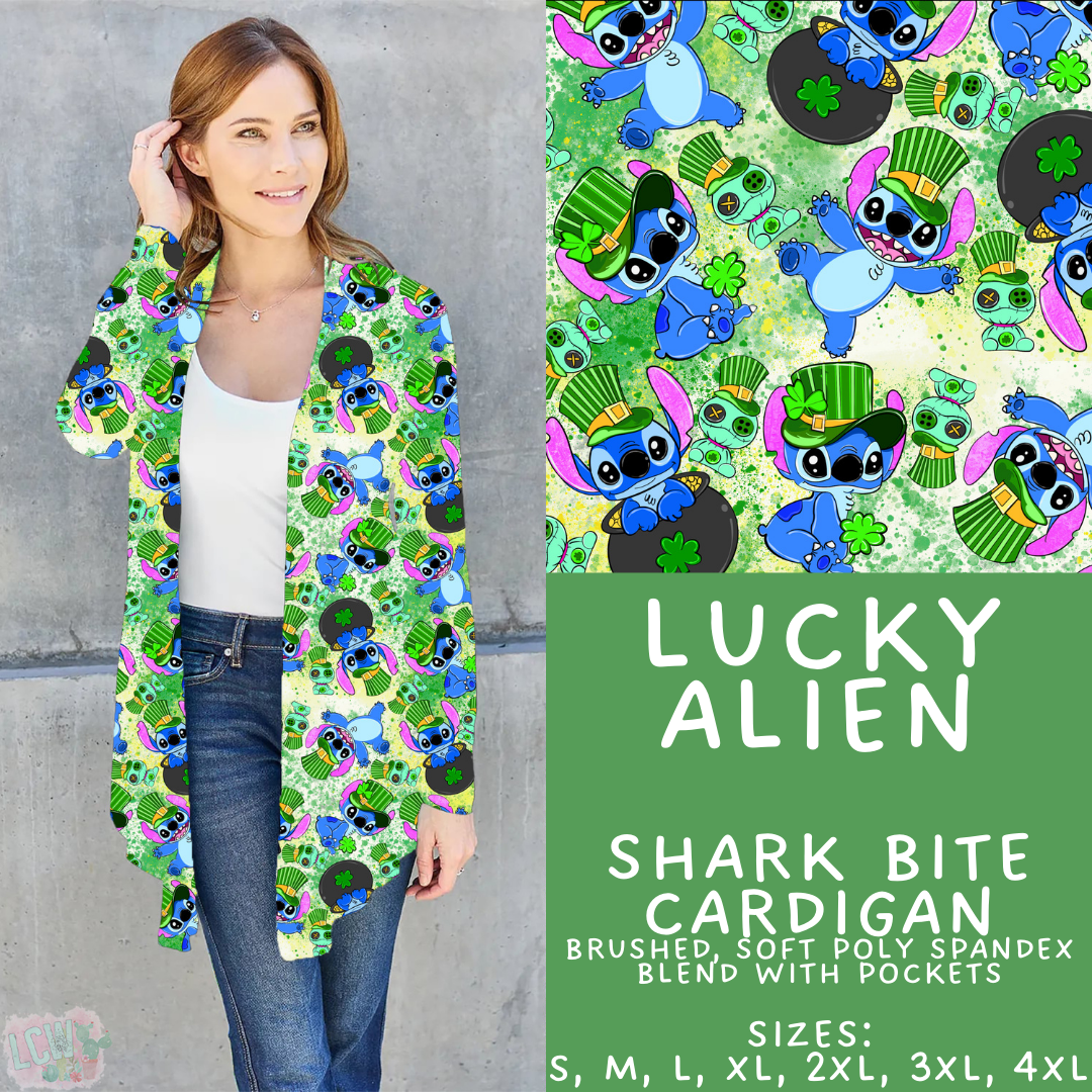 Batch #463 - Magical Characters Lucky - Closes 12/15 - ETA early Feb - Lucky Alien Cardigan