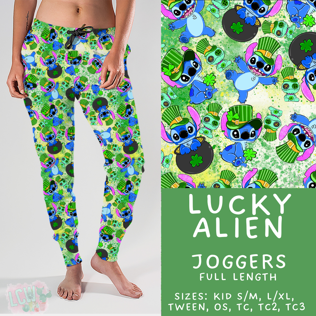 Batch #463 - Magical Characters Lucky - Closes 12/15 - ETA early Feb - Lucky Alien Joggers