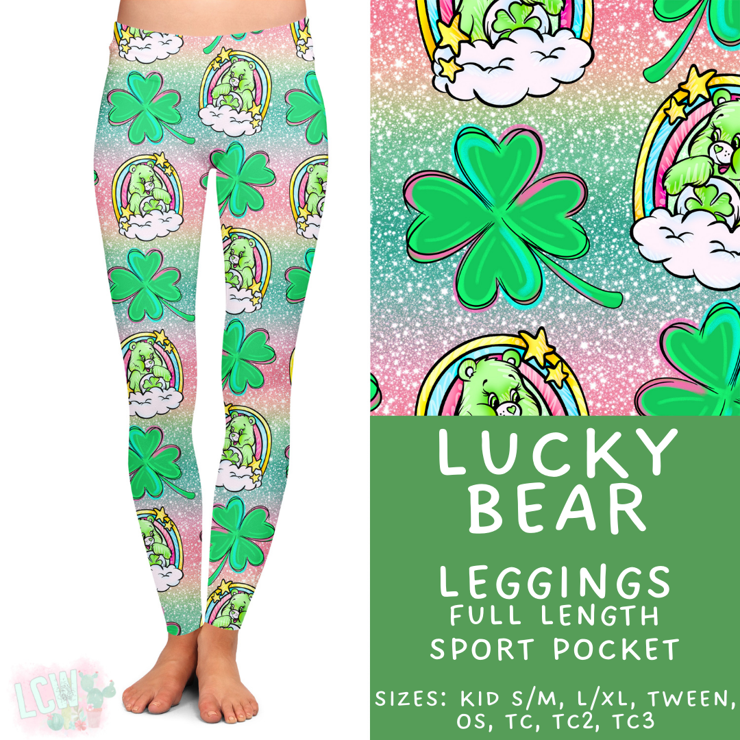 Batch #463 - Magical Characters Lucky - Closes 12/15 - ETA early Feb - Lucky Bear Full Length Leggings