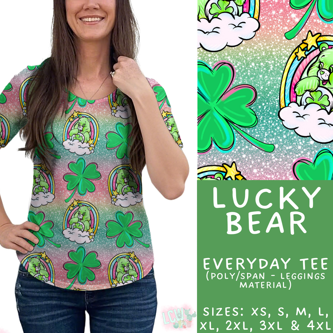 Batch #463 - Magical Characters Lucky - Closes 12/15 - ETA early Feb - Lucky Bear Everyday Tee