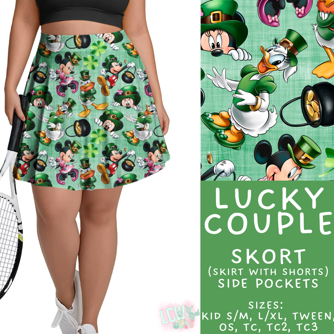 Batch #463 - Magical Characters Lucky - Closes 12/15 - ETA early Feb - Lucky Couple Skort