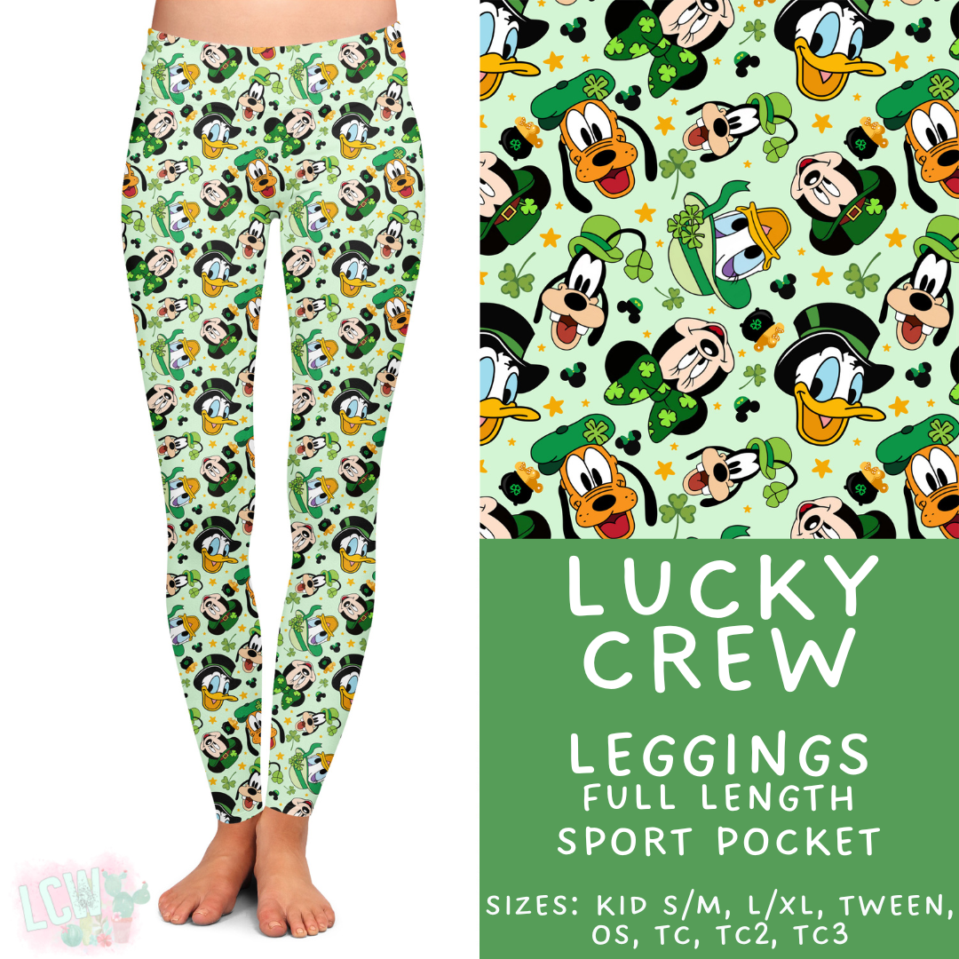 Batch #463 - Magical Characters Lucky - Closes 12/15 - ETA early Feb - Lucky Crew Full Length Leggings