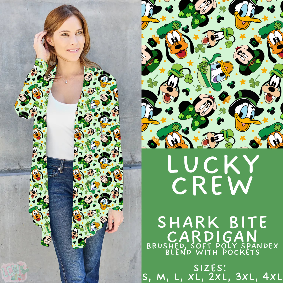 Batch #463 - Magical Characters Lucky - Closes 12/15 - ETA early Feb - Lucky Crew Cardigan