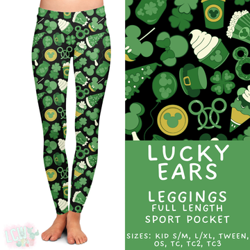 Batch #463 - Magical Characters Lucky - Closes 12/15 - ETA early Feb - Lucky Ears Full Length Leggings