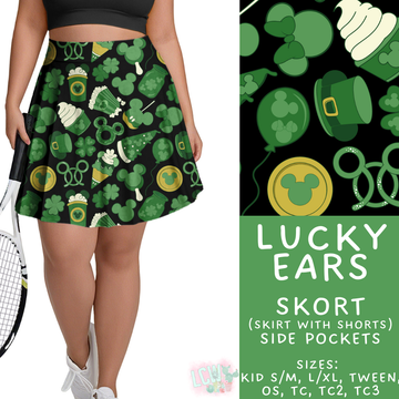 Batch #463 - Magical Characters Lucky - Closes 12/15 - ETA early Feb - Lucky Ears Skort