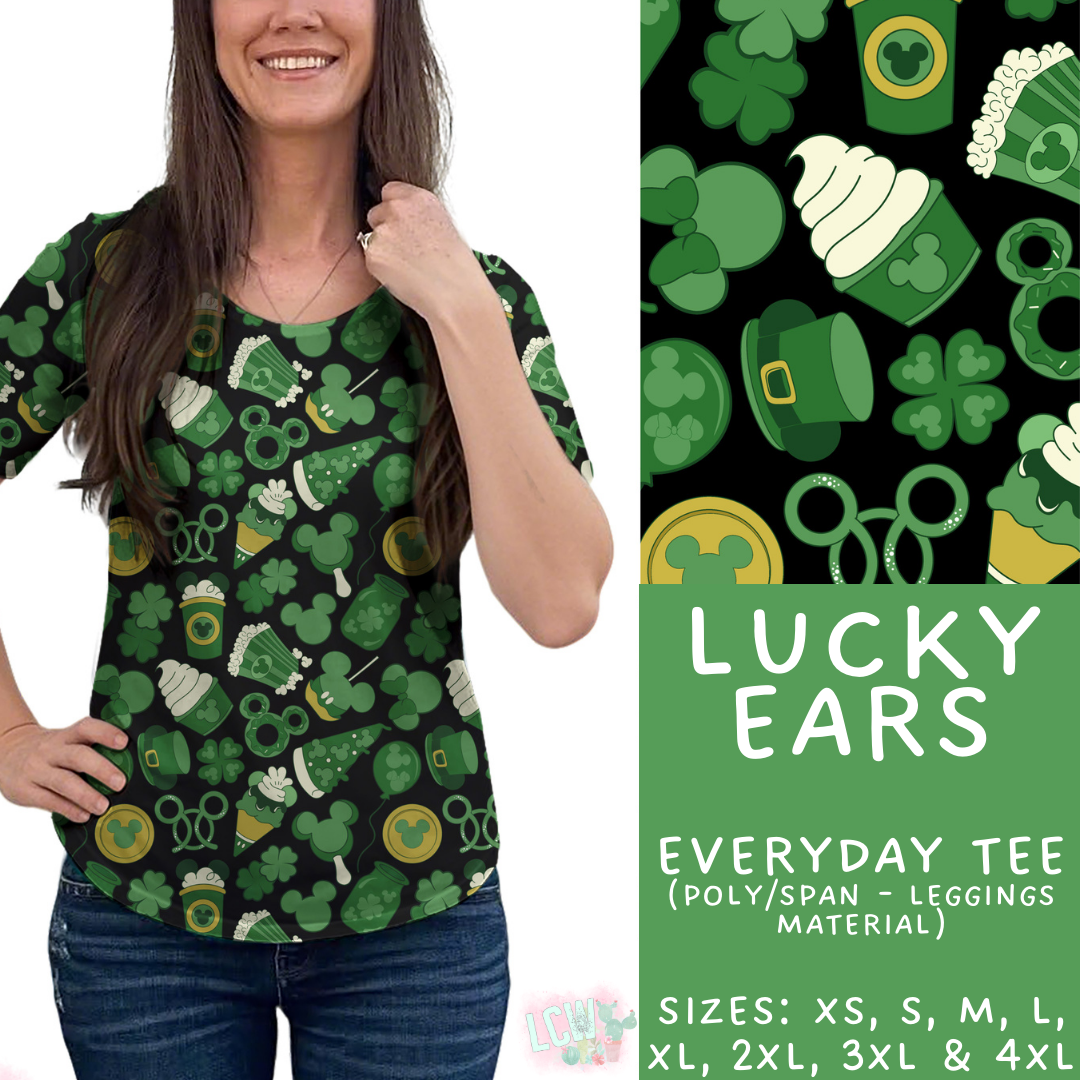 Batch #463 - Magical Characters Lucky - Closes 12/15 - ETA early Feb - Lucky Ears Everyday Tee