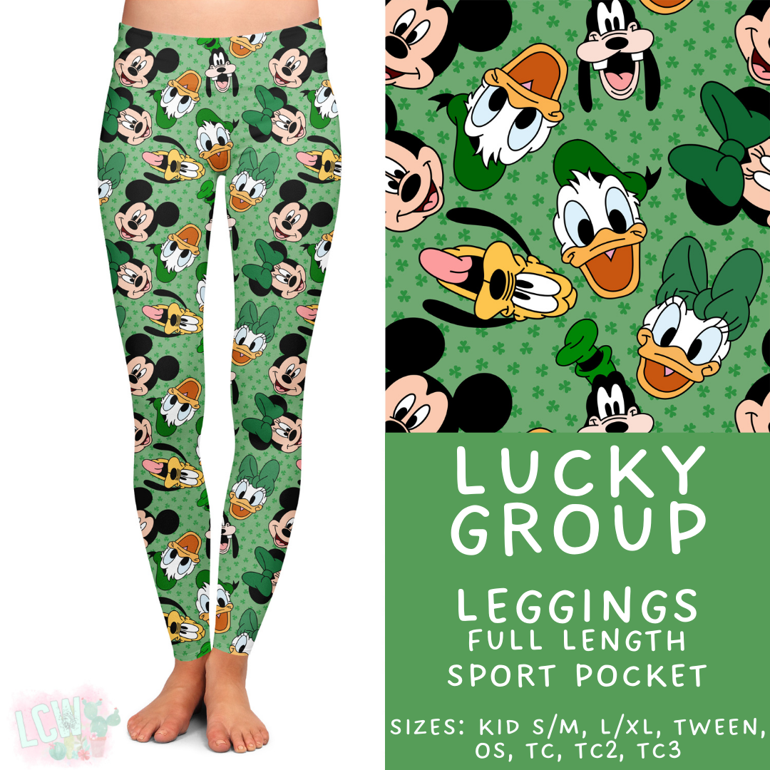 Batch #463 - Magical Characters Lucky - Closes 12/15 - ETA early Feb - Lucky Group Full Length Leggings