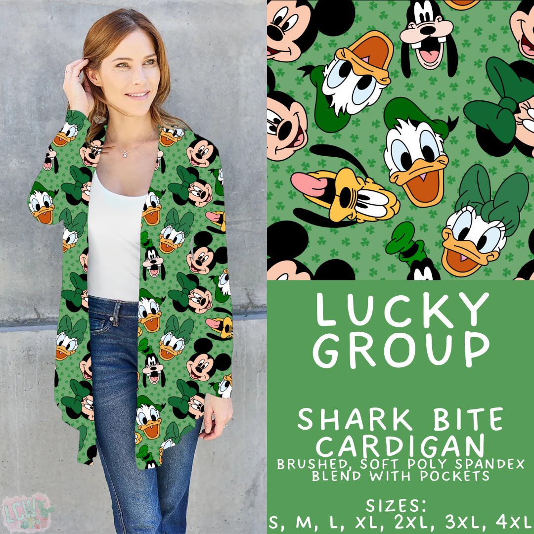 Batch #463 - Magical Characters Lucky - Closes 12/15 - ETA early Feb - Lucky Group Cardigan
