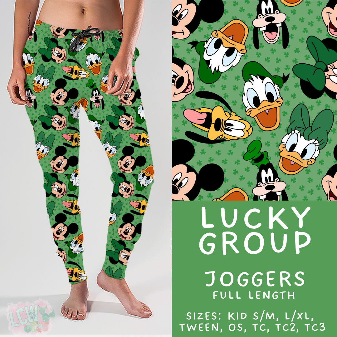 Batch #463 - Magical Characters Lucky - Closes 12/15 - ETA early Feb - Lucky Group Joggers
