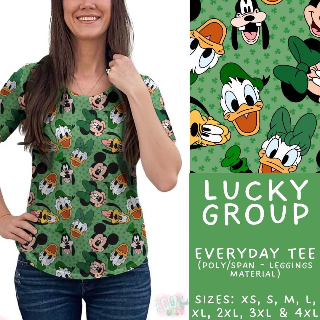 Batch #463 - Magical Characters Lucky - Closes 12/15 - ETA early Feb - Lucky Group Everyday Tee