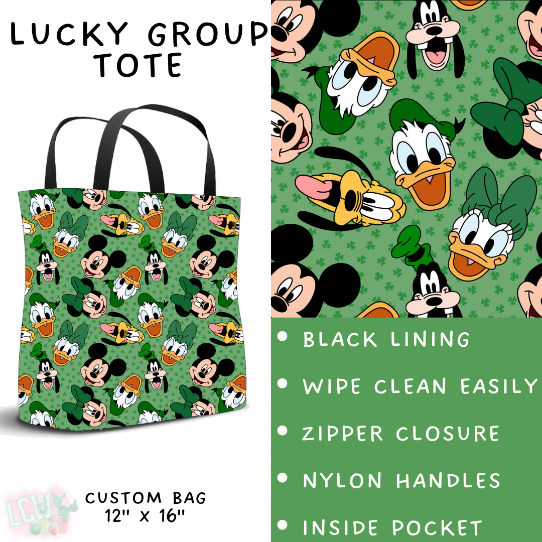 Batch #463 - Magical Characters Lucky - Closes 12/15 - ETA early Feb - Lucky Group Tote