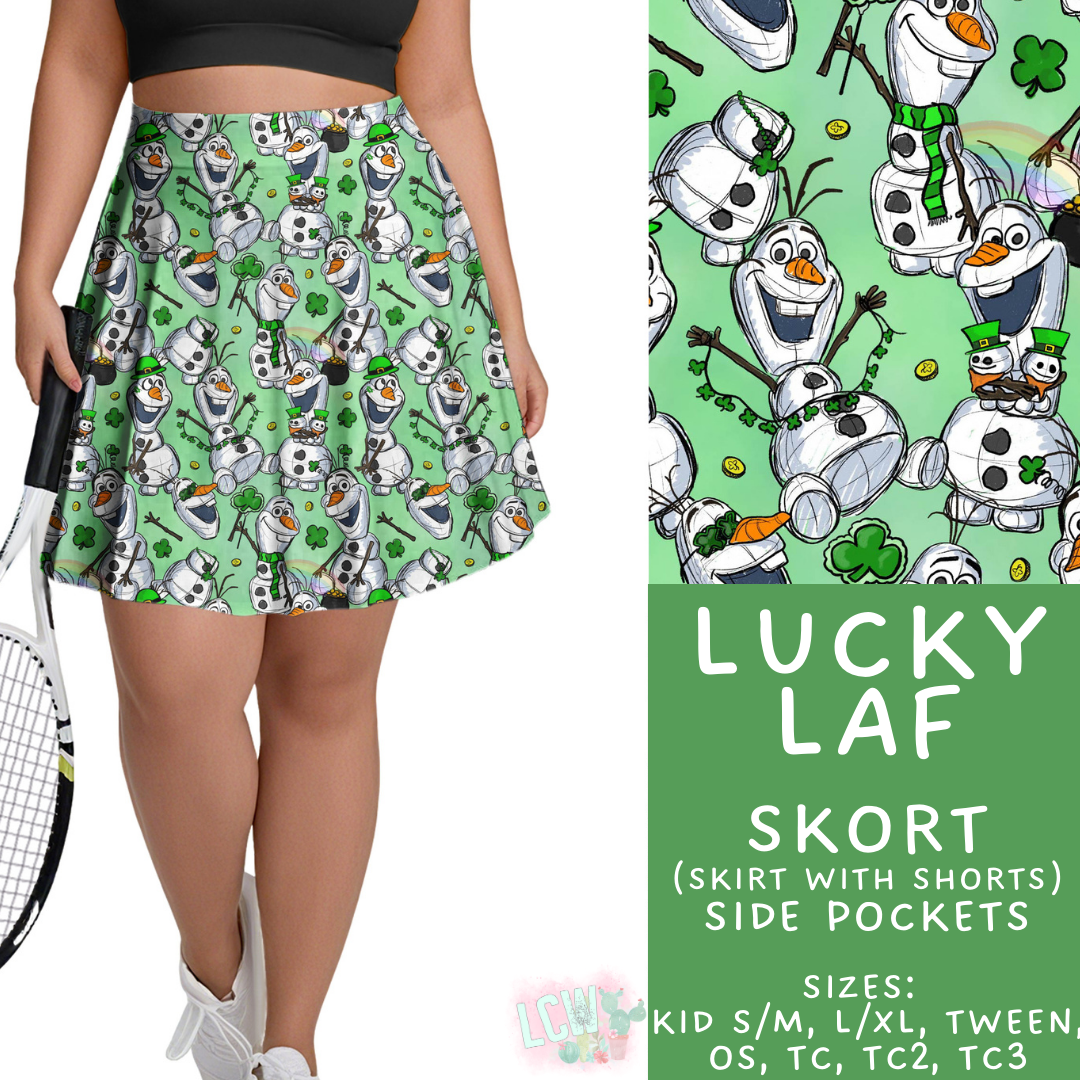 Batch #463 - Magical Characters Lucky - Closes 12/15 - ETA early Feb - Lucky Laf Skort