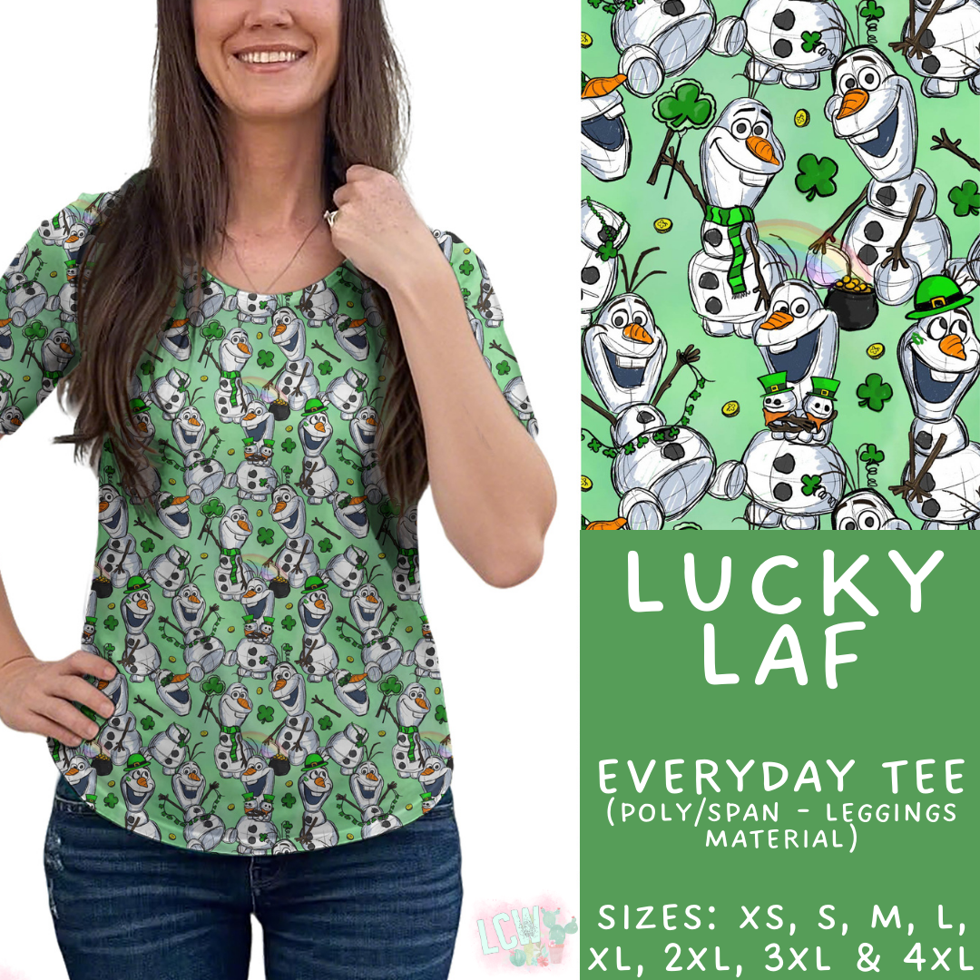Batch #463 - Magical Characters Lucky - Closes 12/15 - ETA early Feb - Lucky Laf Everyday Tee