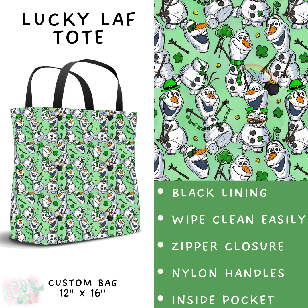 Batch #463 - Magical Characters Lucky - Closes 12/15 - ETA early Feb - Lucky Laf Tote