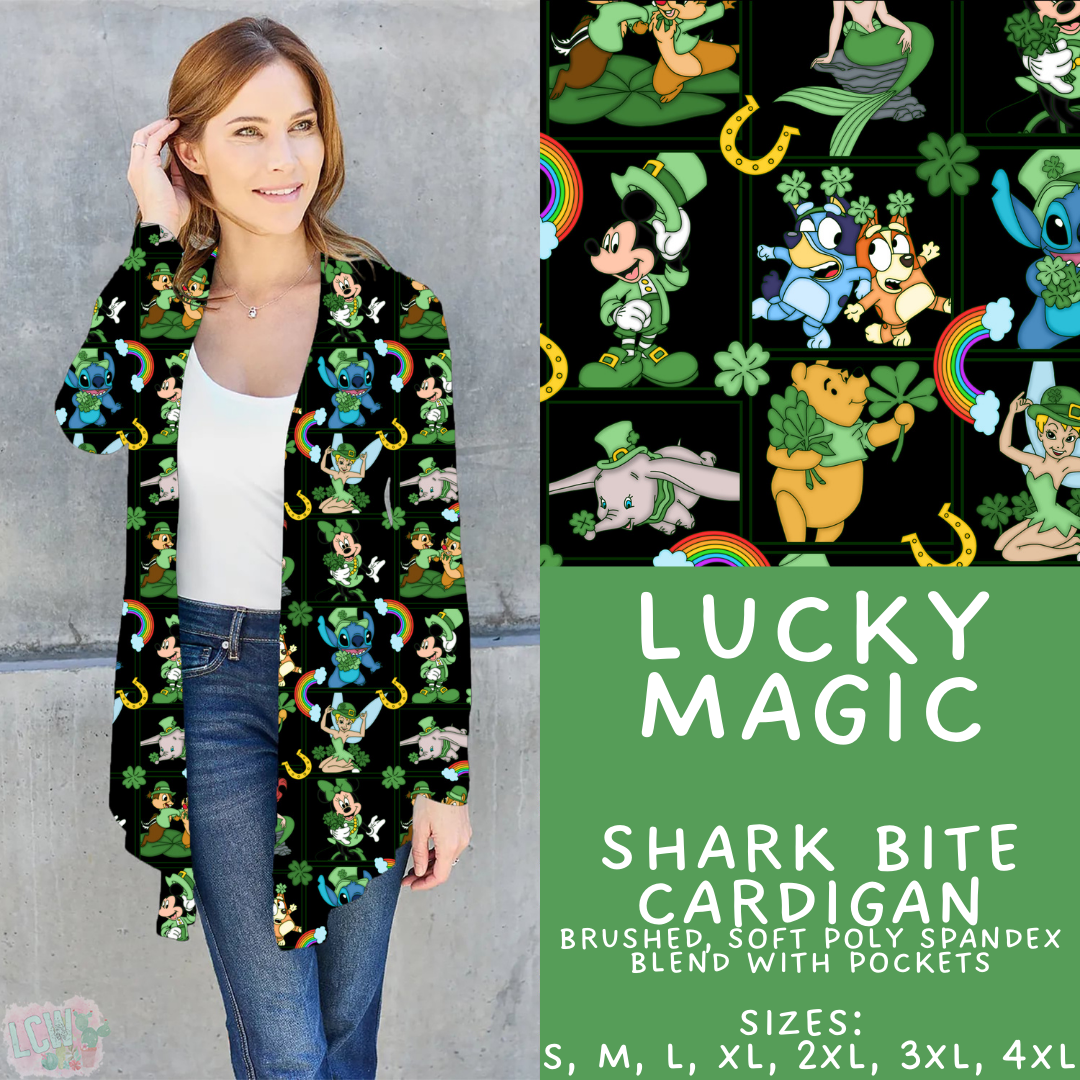 Batch #463 - Magical Characters Lucky - Closes 12/15 - ETA early Feb - Lucky Magic Cardigan