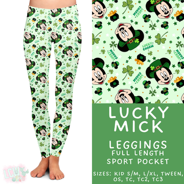 Batch #463 - Magical Characters Lucky - Closes 12/15 - ETA early Feb - Lucky Mick Full Length Leggings