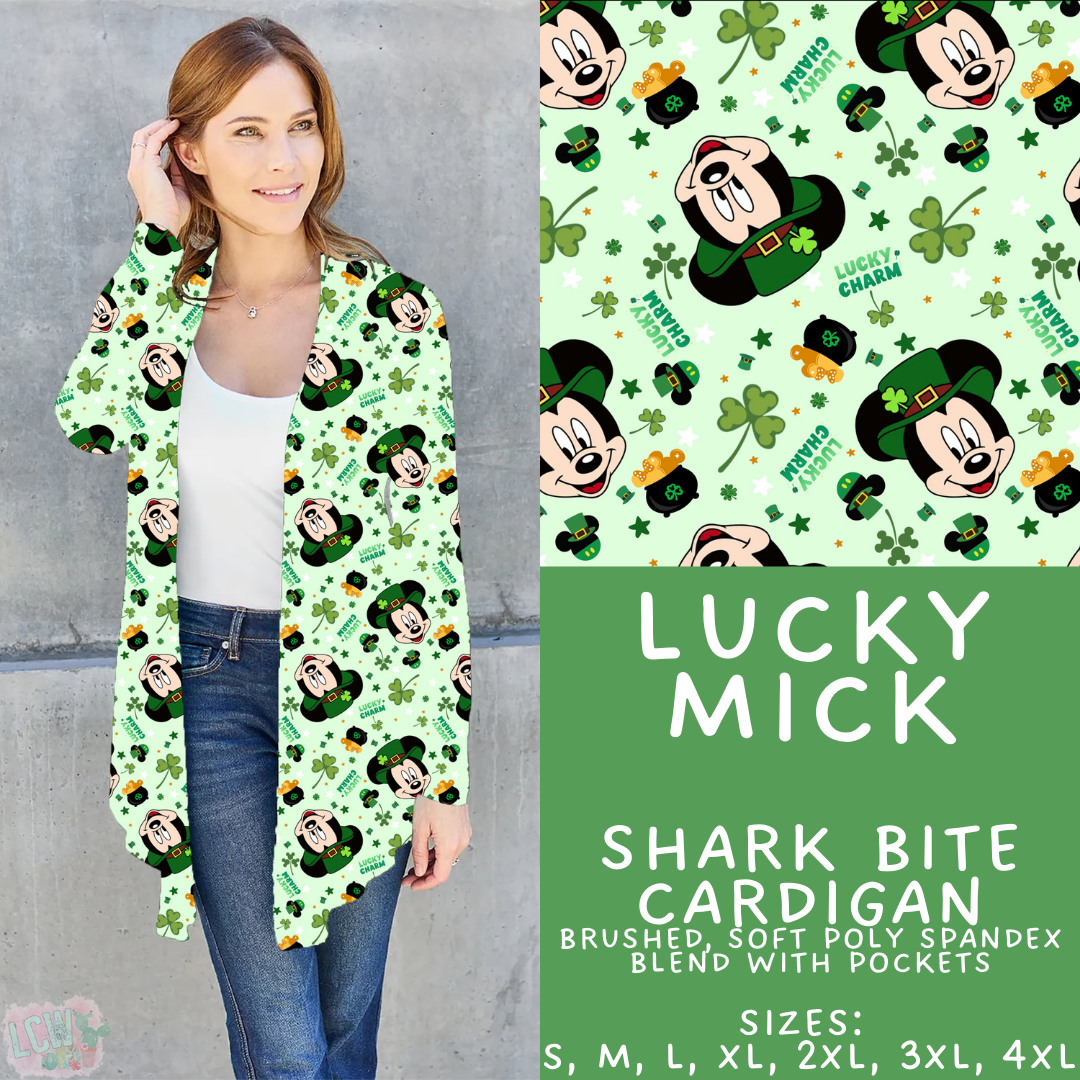 Batch #463 - Magical Characters Lucky - Closes 12/15 - ETA early Feb - Lucky Mick Cardigan