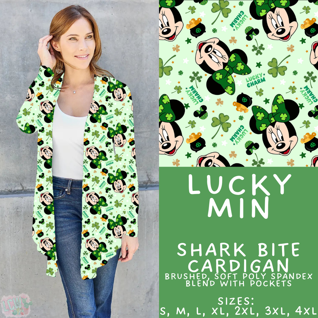 Batch #463 - Magical Characters Lucky - Closes 12/15 - ETA early Feb - Lucky Min Cardigan