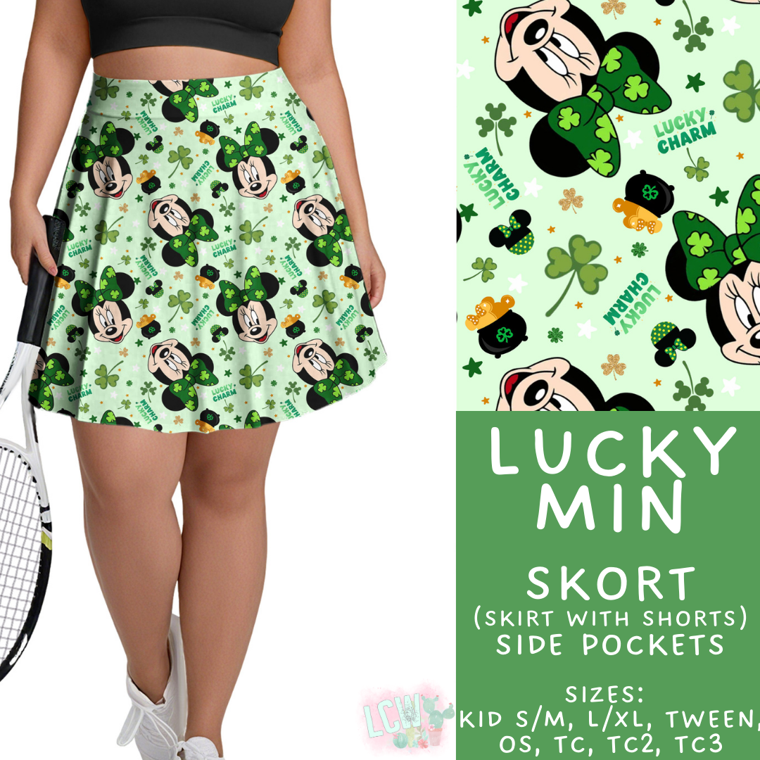Batch #463 - Magical Characters Lucky - Closes 12/15 - ETA early Feb - Lucky Min Skort