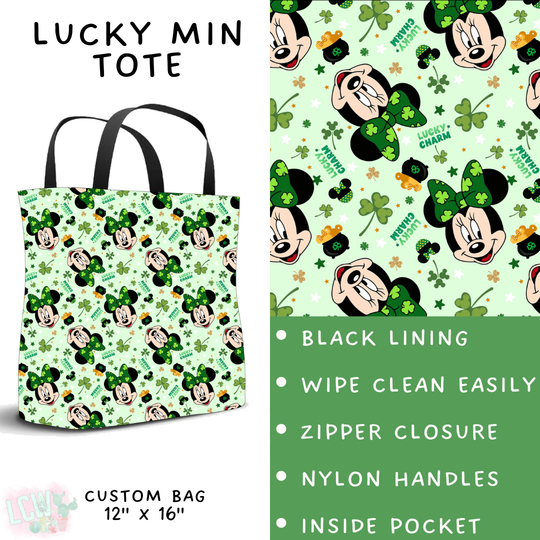 Batch #463 - Magical Characters Lucky - Closes 12/15 - ETA early Feb - Lucky Min Tote