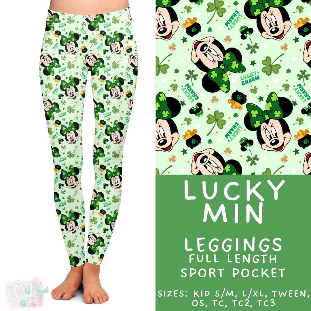 Batch #463 - Magical Characters Lucky - Closes 12/15 - ETA early Feb - Lucky Min Full Length Leggings
