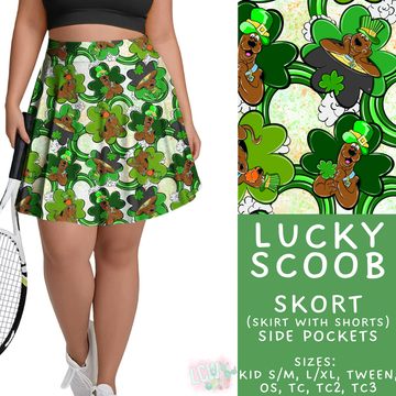 Batch #463 - Magical Characters Lucky - Closes 12/15 - ETA early Feb - Lucky Scoob Skort