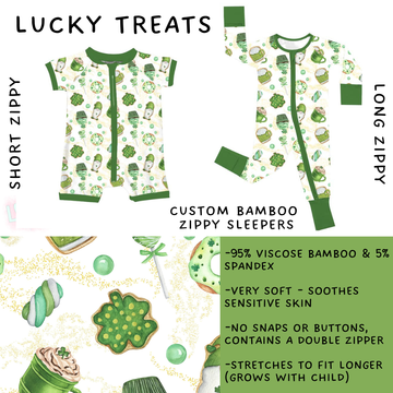 Batch #455 - Little Dreamers Lucky in Love - Closes 11/27 - ETA mid January - Lucky Treats Short and Long Zippy Sleeper